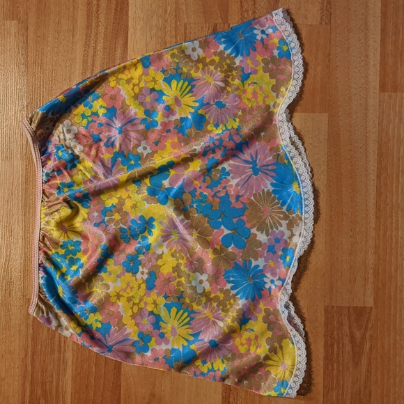 Vintage floral half slip - Picture 2 of 2